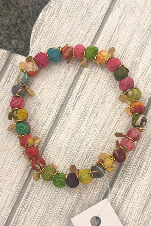 Elena Multi Bead Boho Bracelet
