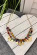 Leah Coin Detail Layered Necklace