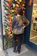 Lizzie Abstract Animal Top