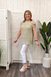 Briege Openwork Detail Top