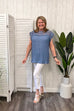 Briege Openwork Detail Top