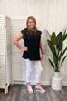 Briege Openwork Detail Top