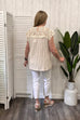 Briege Openwork Detail Top
