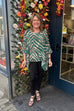 Mae Zebra Print Top