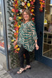 Mae Zebra Print Top