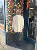 Heather Sequin Heart Knit