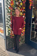 Ashley Patch Pocket Knit