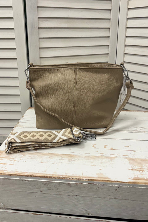 Robyn Leather Look Bucket Bag