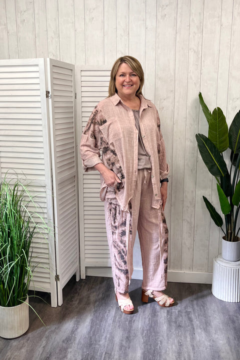 Austin Blurred Animal Print Co-Ord Set