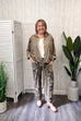 Austin Blurred Animal Print Co-Ord Set