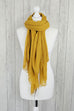 Sarina Frayed Hem Crinkle Scarf