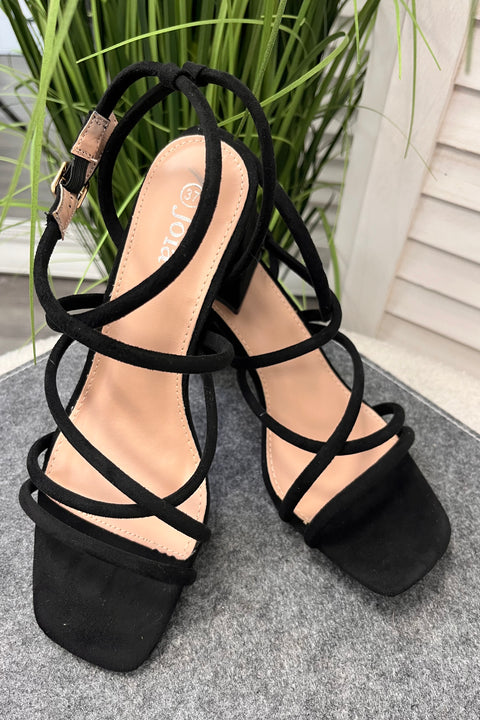Tilly Suedette Block Heel Sandals