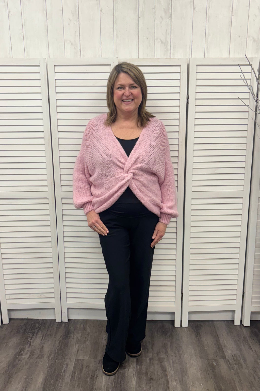 Tyler Twist Front Knit