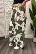 Cole Abstract Print Wide Leg Trousers