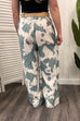 Cole Abstract Print Wide Leg Trousers