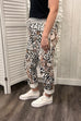Harriet Mixed Animal Joggers