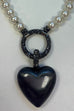 Raya Pearl Heart Pendant Necklace