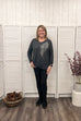 Kara Feather Sparkle Knit