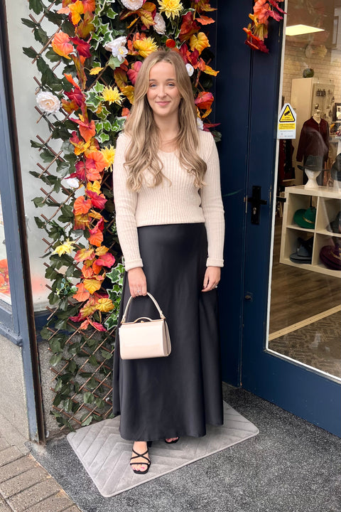 Pippa Knitted Rib Top