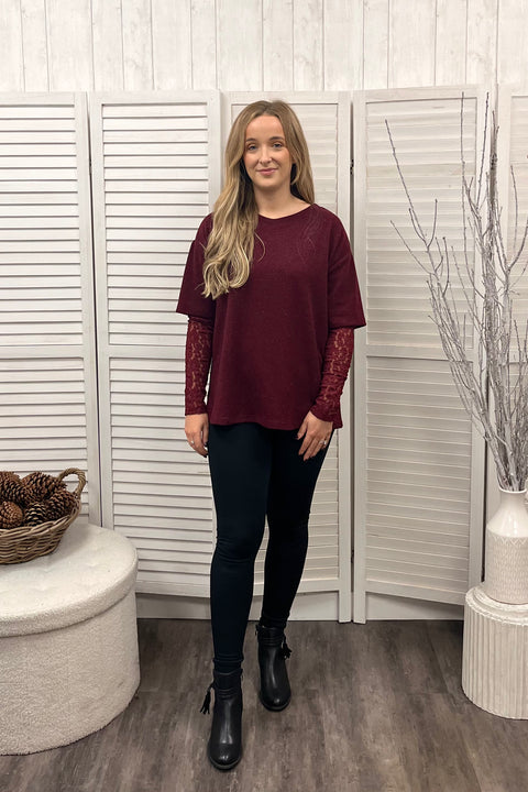 Kiki Faux Two-Piece Top