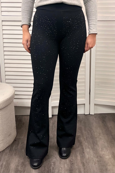 Beatrice Studded Bootcut Treggings