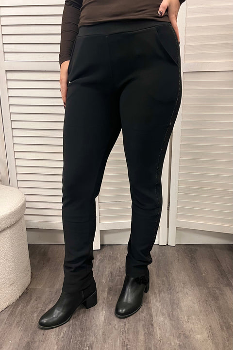 Mindie Hotfix Detail Trousers