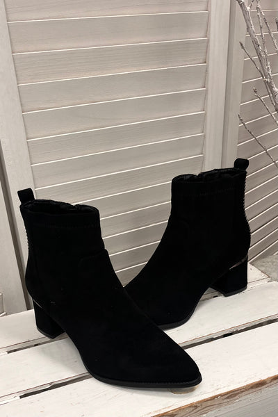 Kayla Suedette Stud Detail Boots