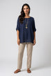 Lottie Cool Cotton Necklace Top