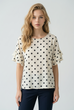 Kiara Spot Print Top
