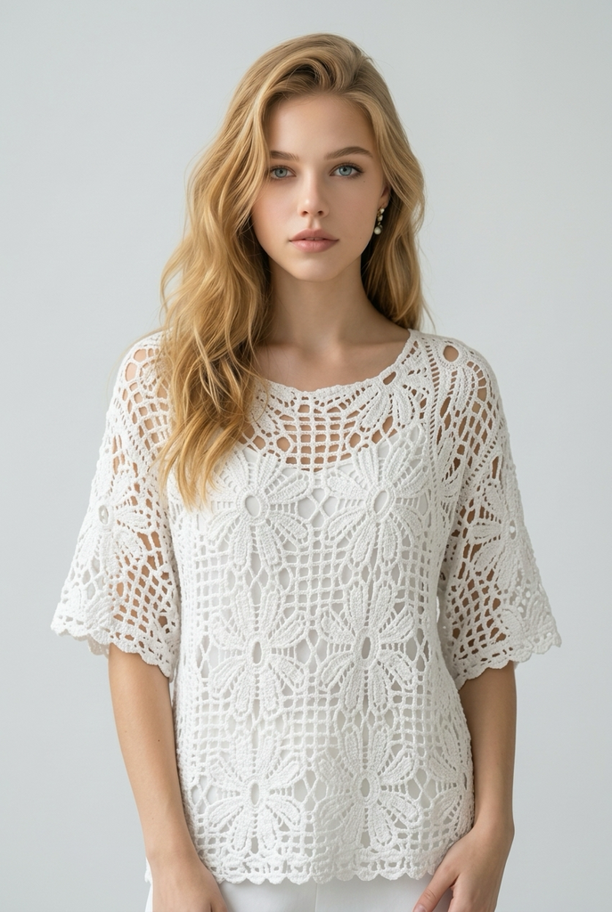 Parker Crochet Top