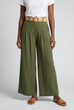 Marina Pinstripe Wide Leg Belted Trousers