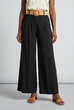 Marina Pinstripe Wide Leg Belted Trousers