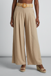 Marina Pinstripe Wide Leg Belted Trousers