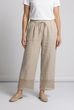 Claudia Linen Crochet Detail Trousers