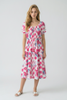 Eloise Floral Spot Midi Dress