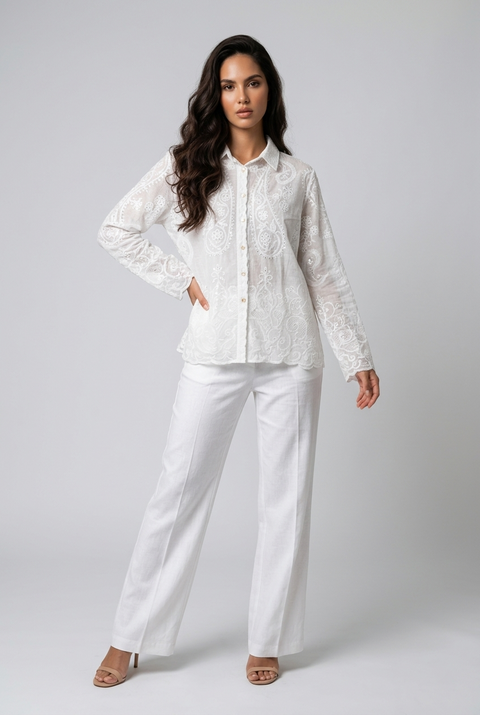 Amora Embroidered Shirt