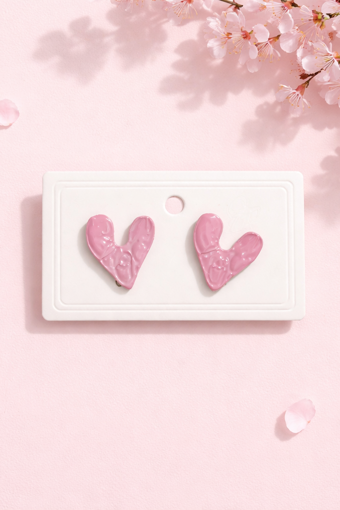 Bianca Heart Earrings
