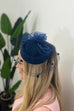 Natasha Pillbox Style Fascinator