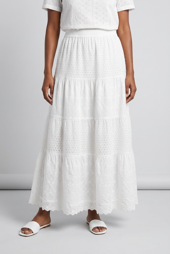 Arden Broderie Anglaise Skirt