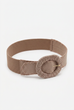 Beth Elasticated Woven Detail Belt
