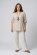 Lucille Textured Check Top