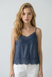 Opal Crochet Detail Vest