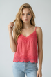 Opal Crochet Detail Vest