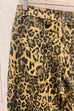 Arlete Animal Print Wide Leg Jeans