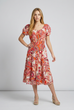 Eloise Paisley Floral Midi Dress