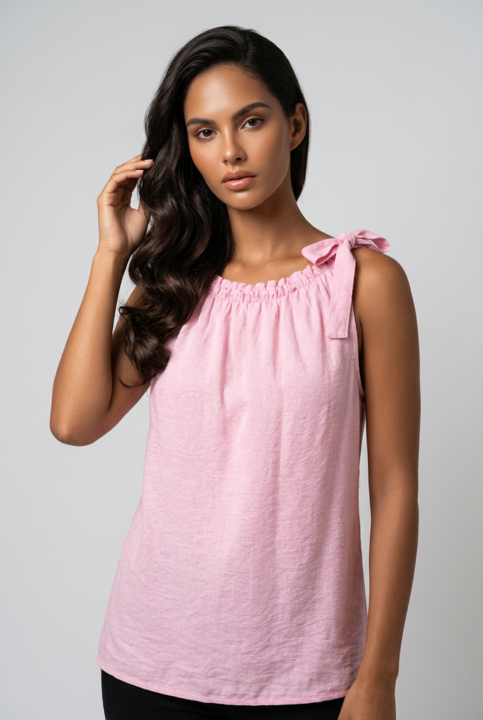 Emma Bow Detail Top