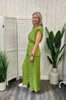 Calista Sunray Pleated Co-Ord