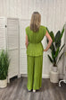 Calista Sunray Pleated Co-Ord
