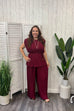 Calista Sunray Pleated Co-Ord