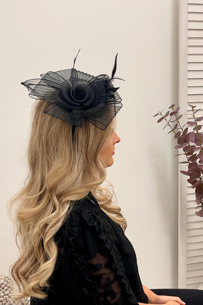 Alice Rose & Bow Fascinator